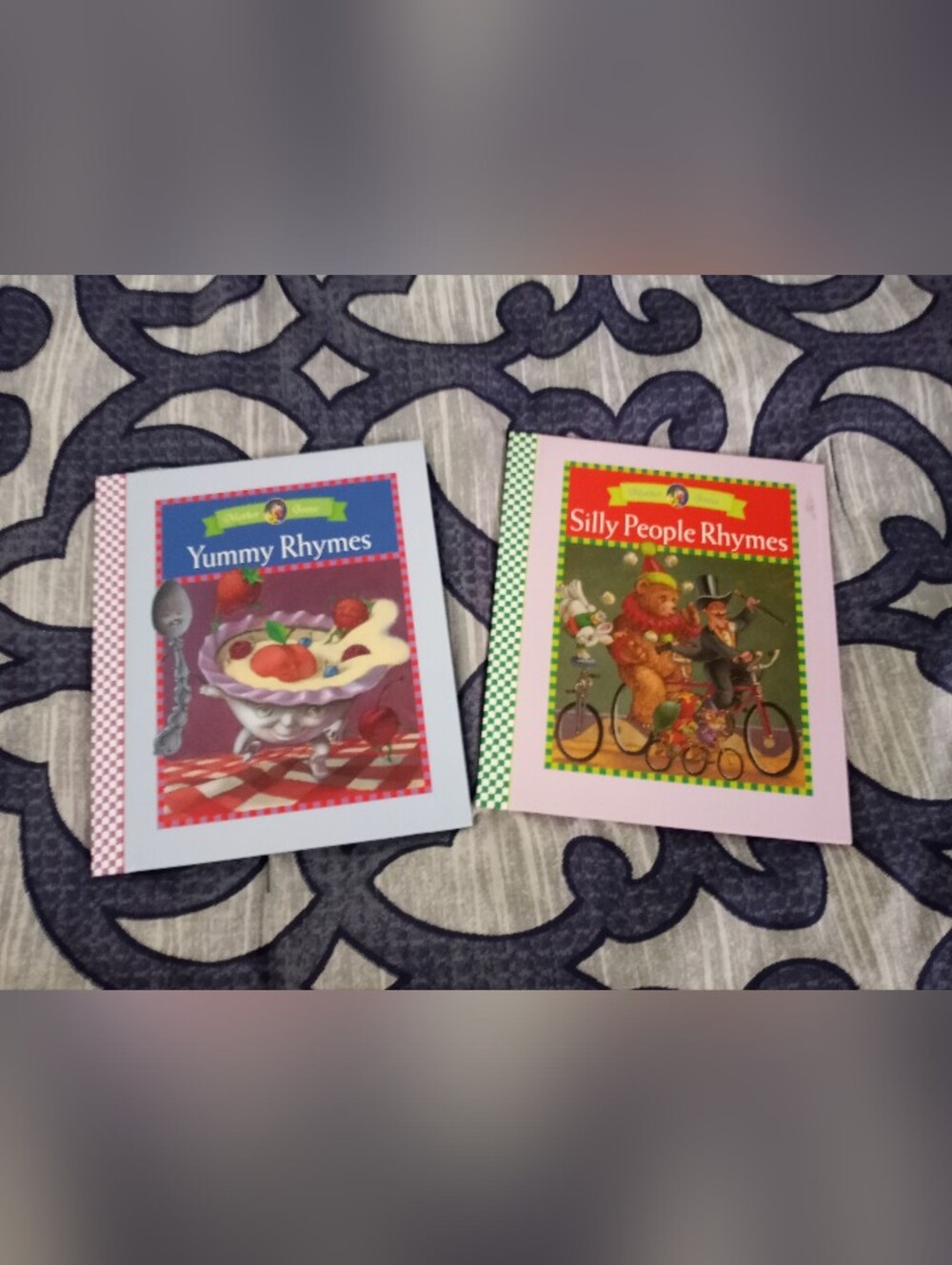 👠Childrens Rhymes X2 Hardcover Books 1996👠
